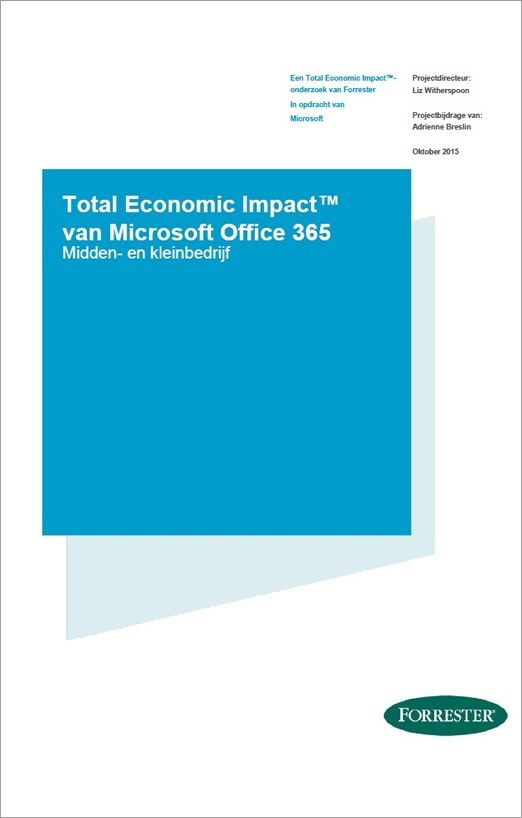 Forrester rapport: Ontdek hoeveel geld jouw bedrijf kan besparen met Office 365. Forrester rapport: Ontdek hoeveel geld jouw bedrijf kan besparen met Office 365.