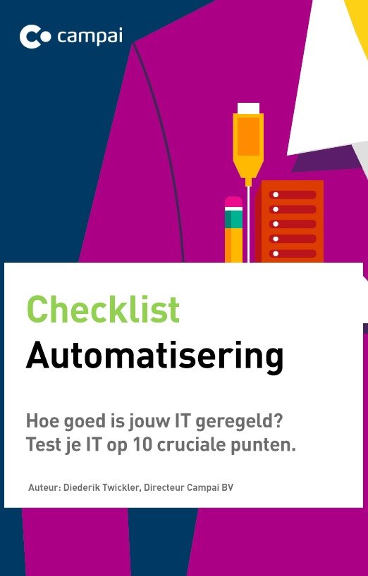 Heb jij je kantoor-ICT al top geregeld? Of heb je juist het vermoeden dat er misschien wel iets te optimaliseren valt? Test je IT op 10 cruciale punten en je hebt het antwoord! Heb jij je kantoor-ICT al top geregeld? Of heb je juist het vermoeden dat er misschien wel iets te optimaliseren valt? Test je IT op 10 cruciale punten en je hebt het antwoord!
