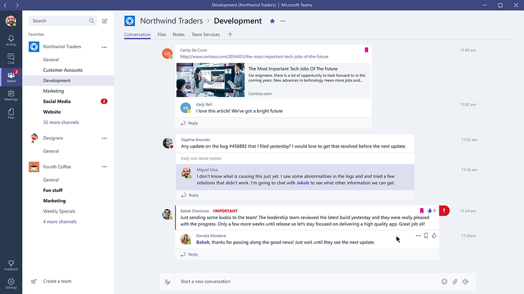 Hoe werkt Microsoft Teams