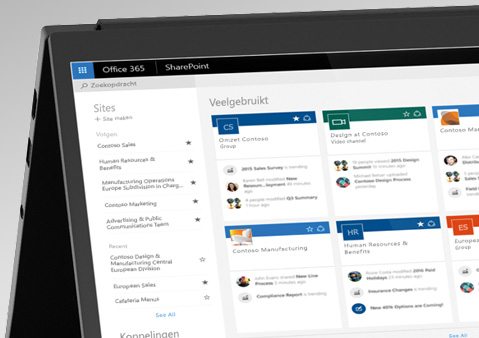 Slimmer werken met Sharepoint