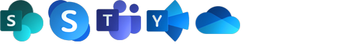 Office 365 Sharepoint, Skype, Teams, Yammer, Onedrive