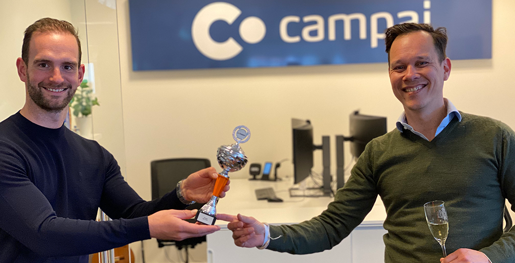 Jasper reikt 'Dxfferent Award' uit na succesvol afronden certificeringsaudit